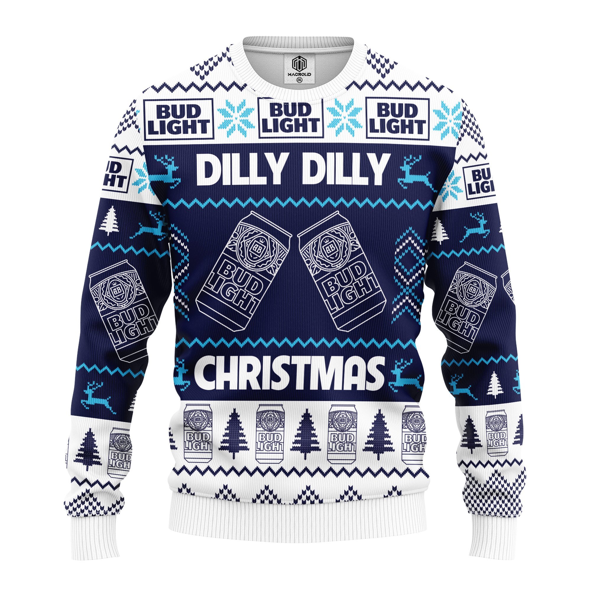 bud light dilly ugly christmas sweater – Amazing Gift idea – thanksgiving gift