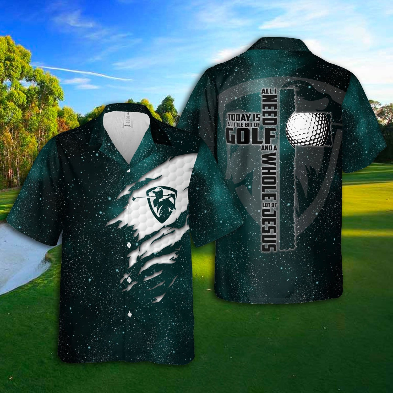 All I Need Today Is A Little Bit Of Golf Hawaii Aloha Shirts Ha70955