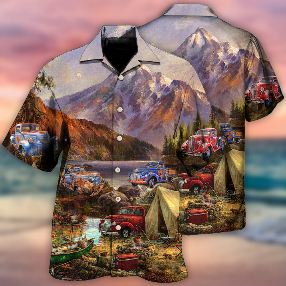 Camping Car Mountain Style Hawaii Shirt Ha81886