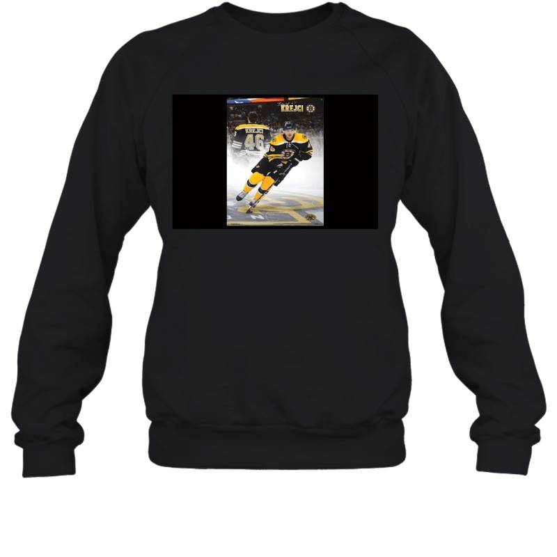 International Boston Bruins David Krejci Wall Sweatshirt