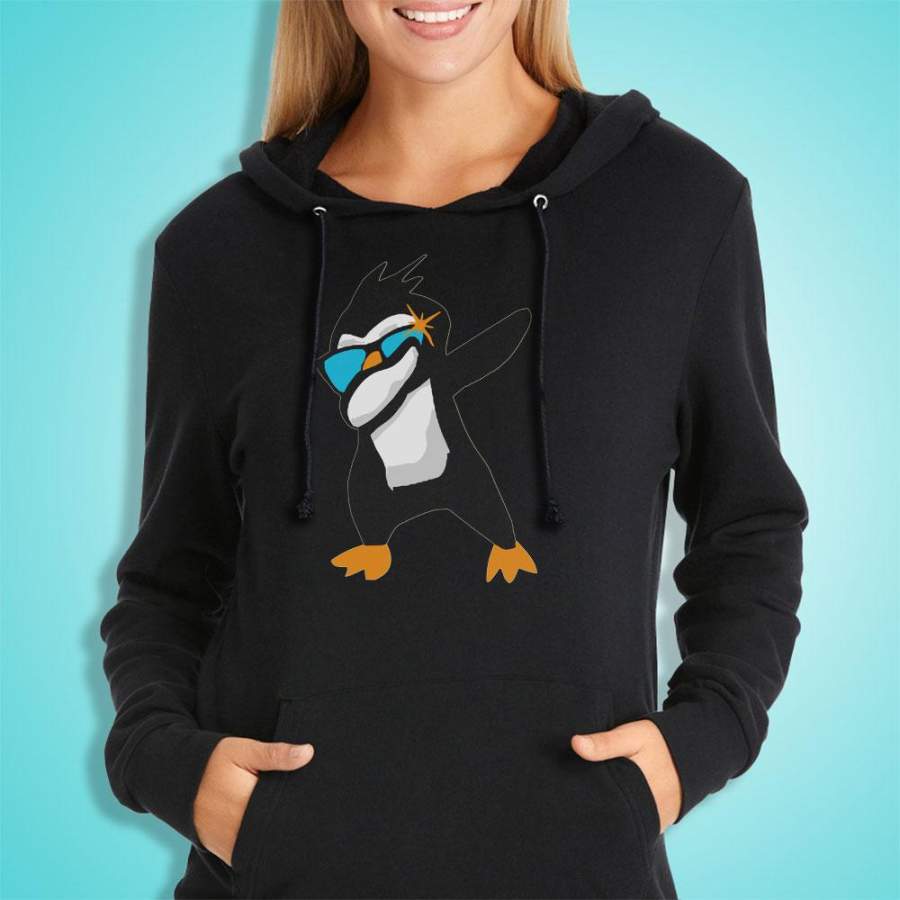 Rainbow Penguin Penguin Party Outfit Dabbing Penguin Women’S Hoodie