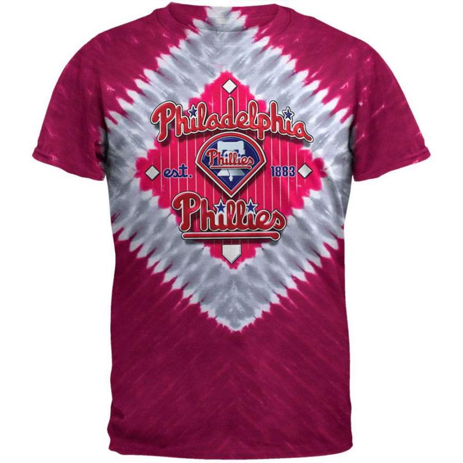 Philadelphia Phillies – In Field Tie Dye T-Shirt