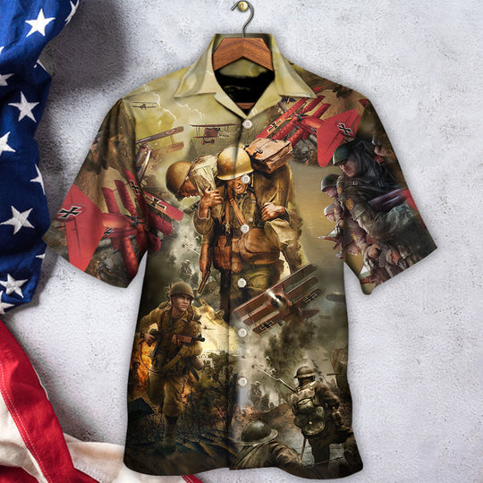 Veteran War And Peace With Strong Style Hawaiian Shirt | Hw3303
