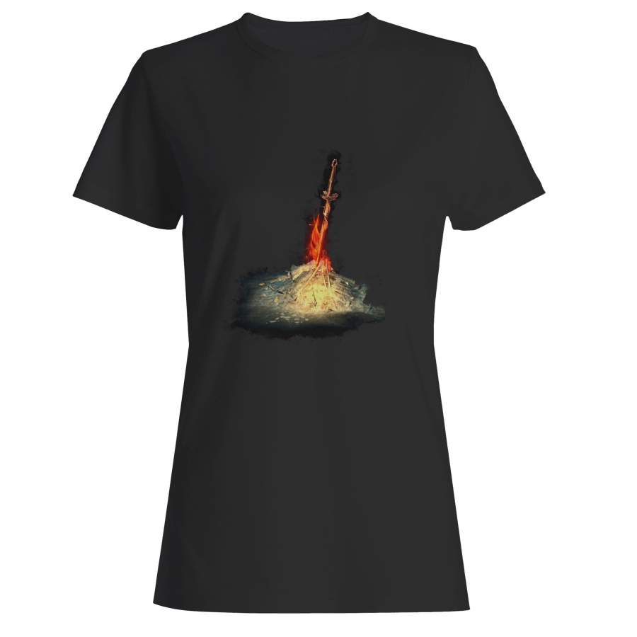 Dark Souls Bonfire Reality Woman’s T-Shirt