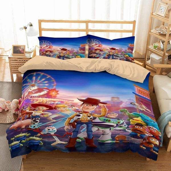 3D Customize Toy Story 4 Bedding Set Duvet Cover