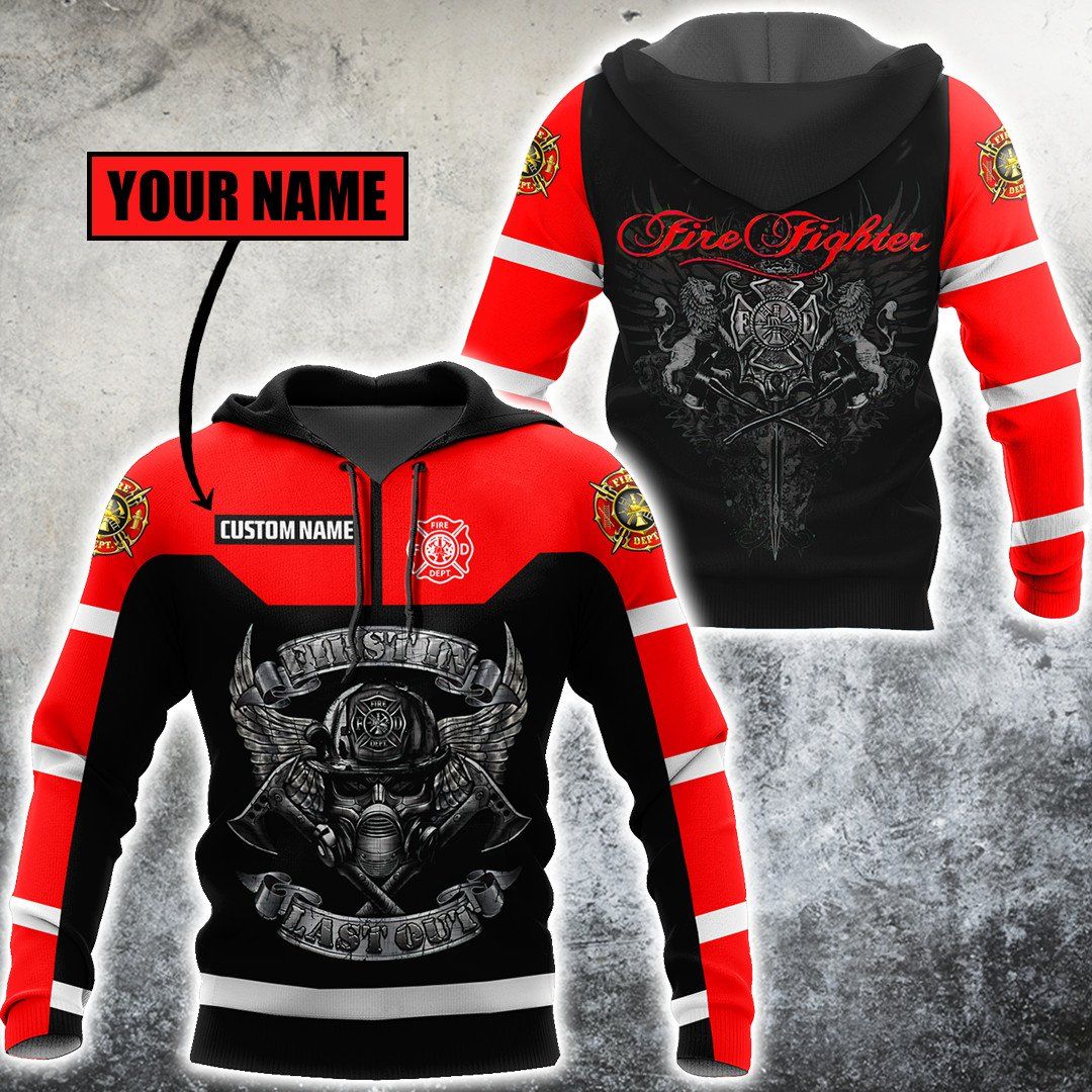 USATOPDEAL.COM – Customize Name Firefighter Hoodie Shirts For Men And Women DD05122002HHND