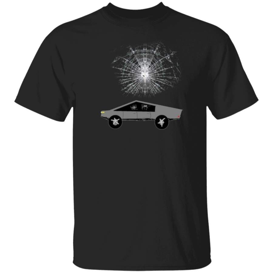 Cybertrucks Bulletproof Broken Glass Long Sleeve T-Shirt