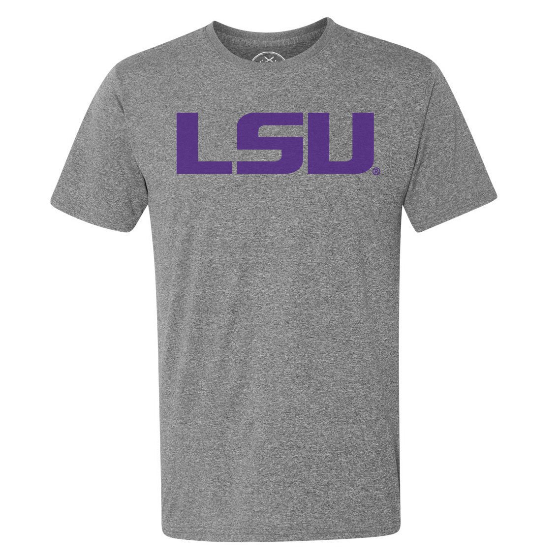 B&B Dry Goods LSU Tigers Performance Short Sleeve T-Shirt – Heather Black