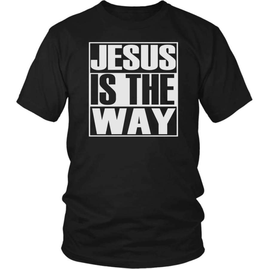 Jesus is the way christian t-shirt | Jesus shirts