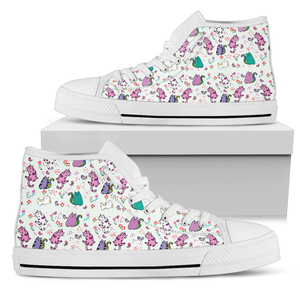 Cute Cat Canvas Shoes (Women’S)