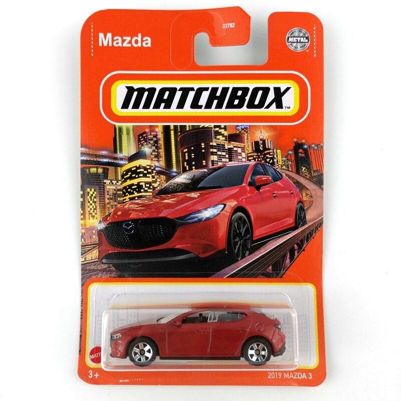 2021 Matchbox Cars 2019 MAZDA 3 1/64 Metal Diecast Collection Alloy Model Car Toys alx