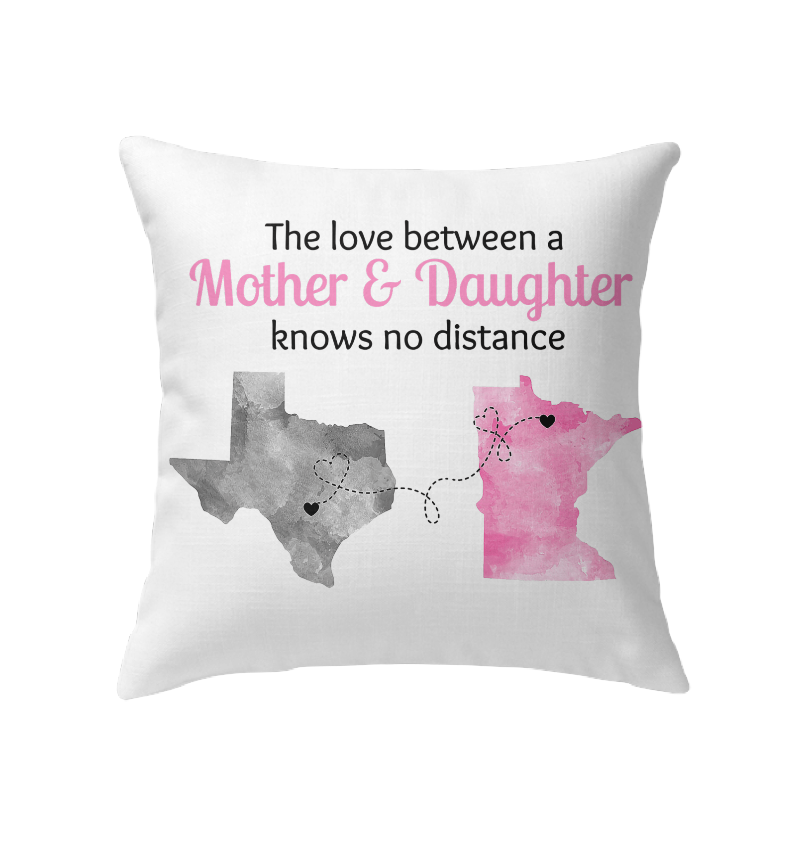 The Love Between Mother And Daughter Knows No Distance Famq Canvas And Poster
