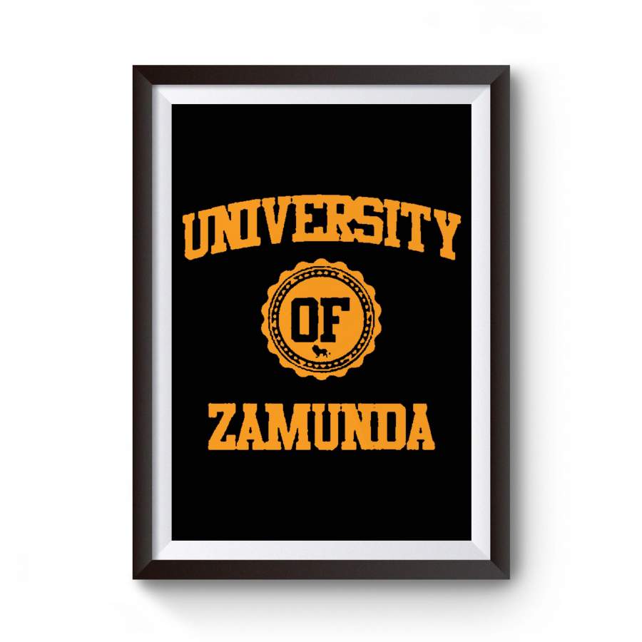 University Of Zamunda Dope Coming To America Modern African Poster