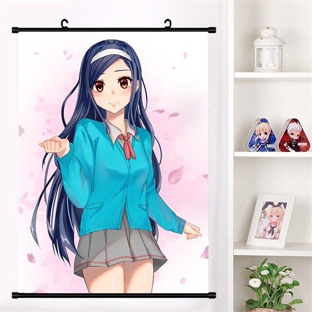 Bokutachi Wa Benkyou Ga Dekinai Furuhashi Fumino Wall Scroll Poster