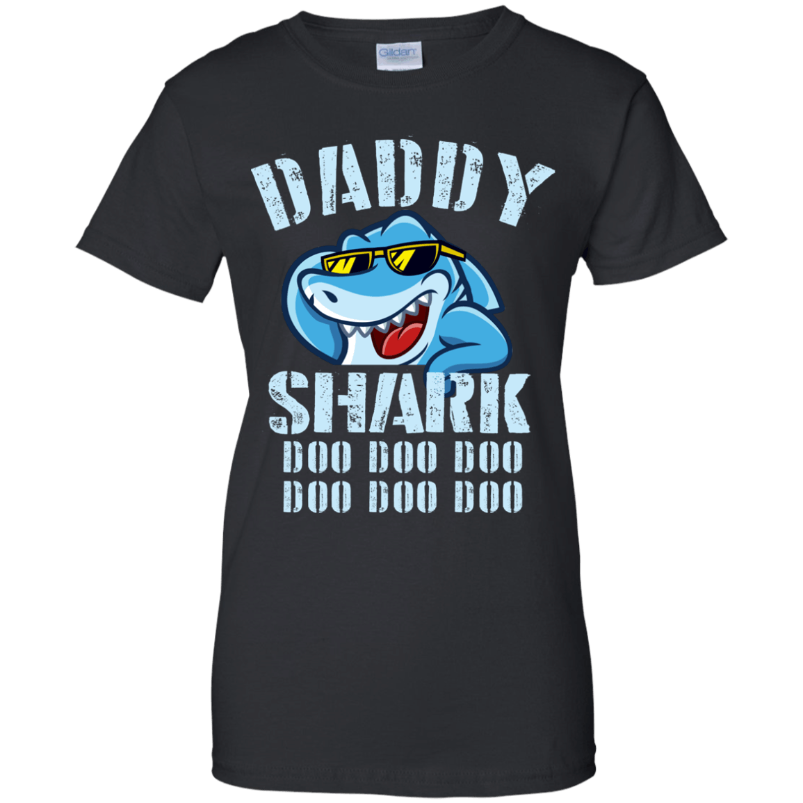 Check Out This Awesome Daddy Shark Doo Doo Doo Fathers Day Gift  Ladies’ T-Shirt