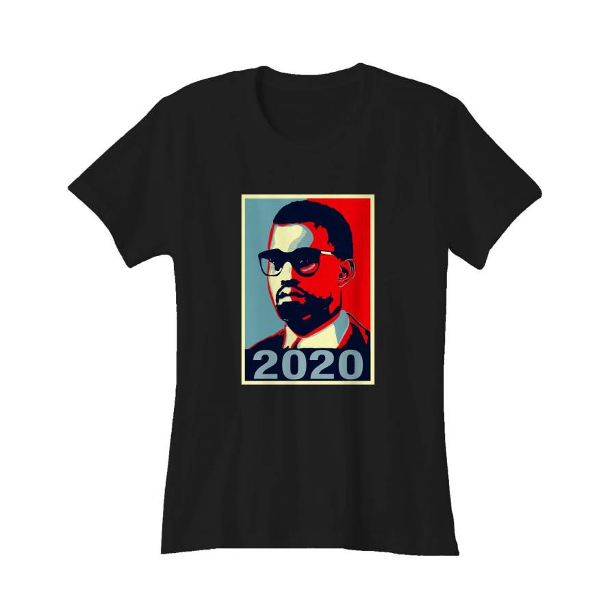 West For President 2020 Kanye West 2020 Presidential Poster Women’s T-Shirt