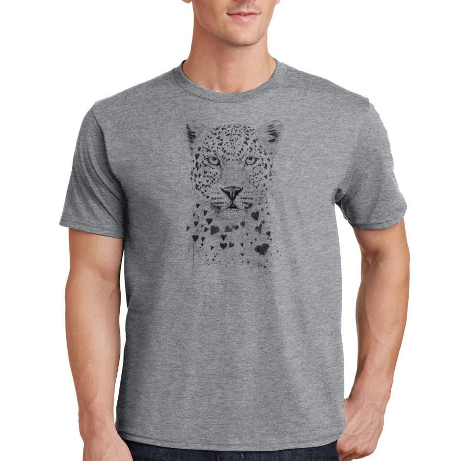 Lovely Leopard – Adult Unisex T-Shirt