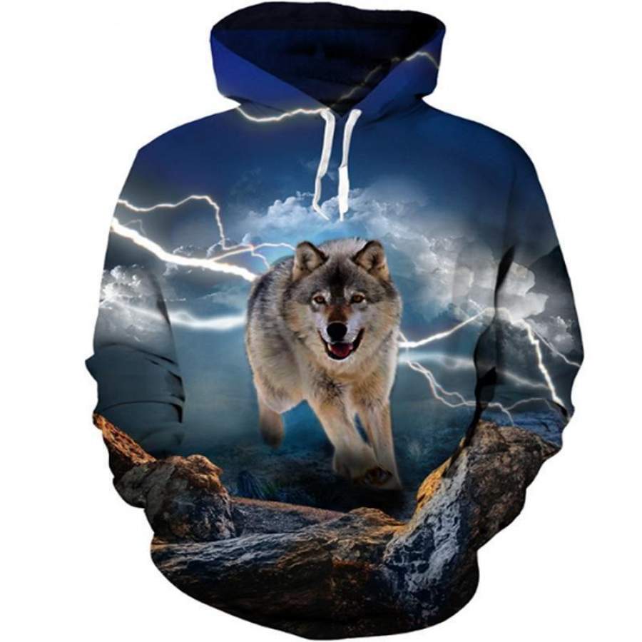 2019 NewTeen Boys Girls Animal Hoodies Sweatshirts Pullover