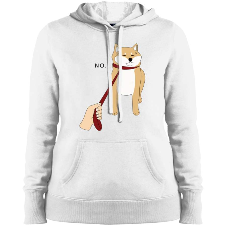 AGR Shiba Inu No Ladies’ Pullover Hooded Sweatshirt