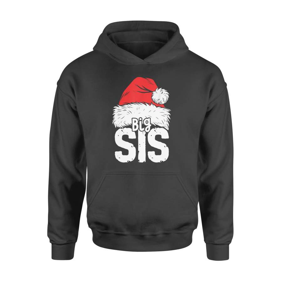 Sister Big Christmas Santa T Shirt Family Matching Pajamas – Standard Hoodie