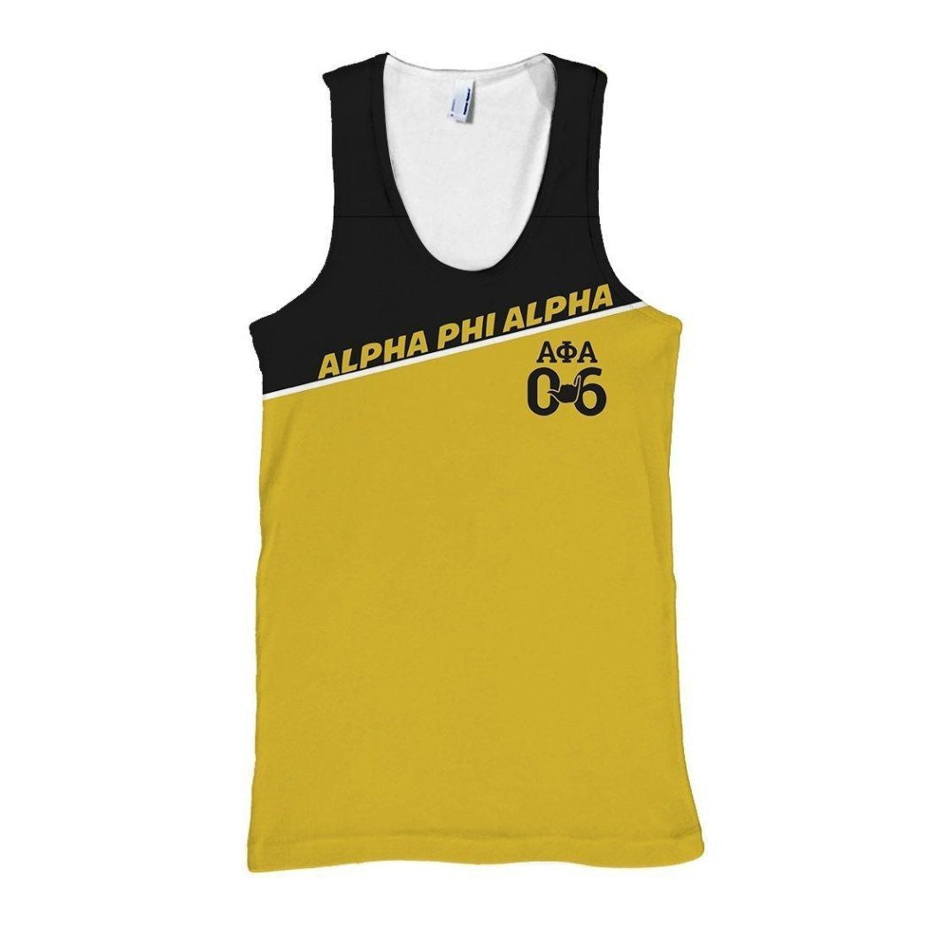 Wonderprint Tank Top  Alpha Phi Alpha Hand Sign 06 Tank Top