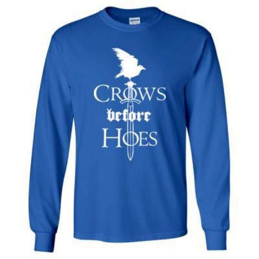 AGR Crows Before Hoes – Long Sleeve T-Shirt