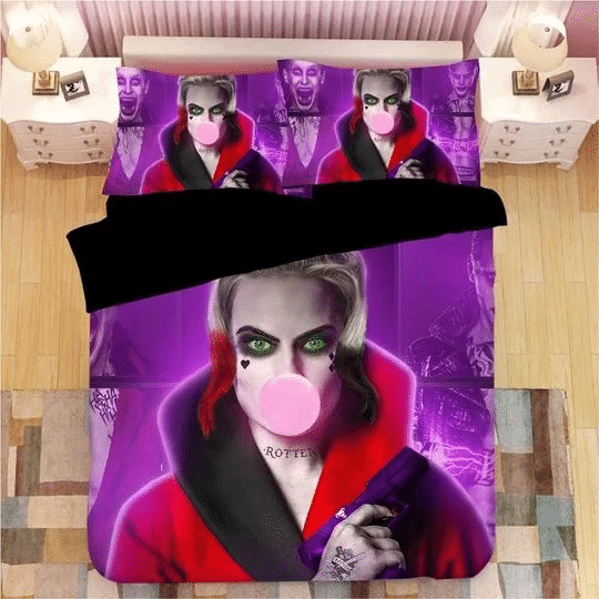 Dc Harley Quinn 8 Duvet Quilt Bedding Set – Taxas Trend Shop