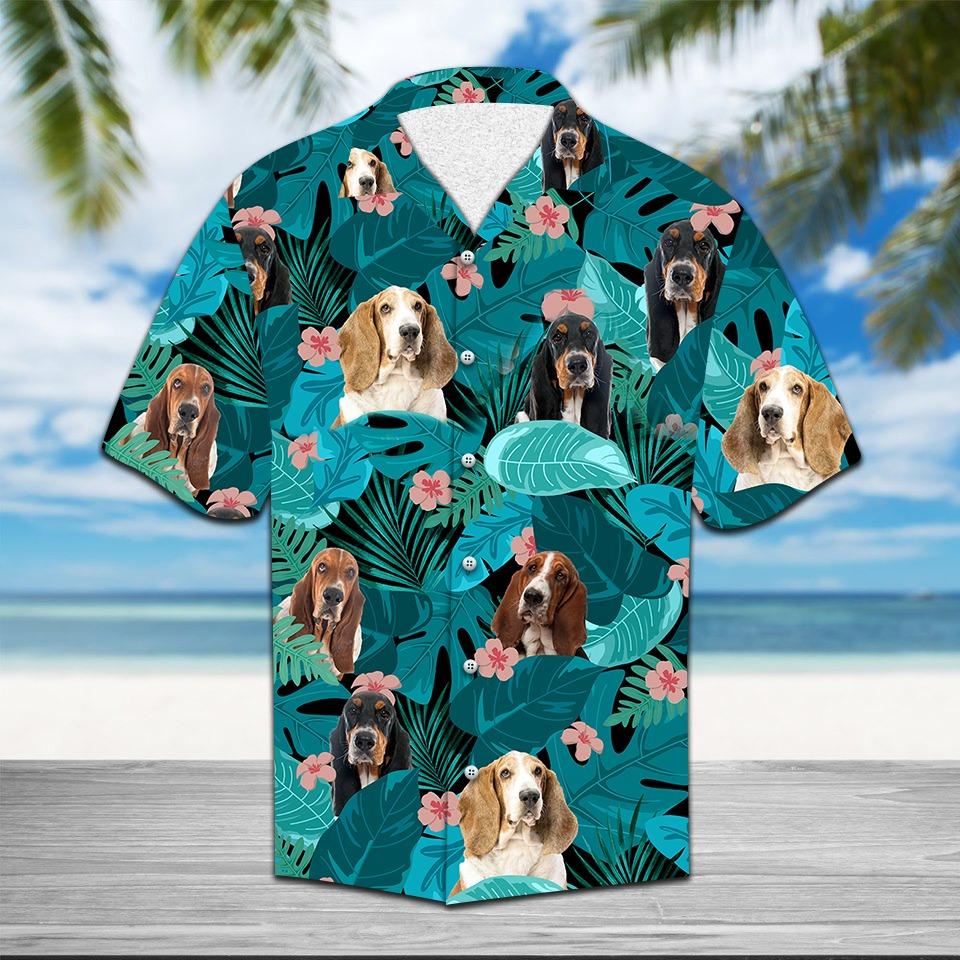 Basset Hound Hawaiian Shirt Ha48670