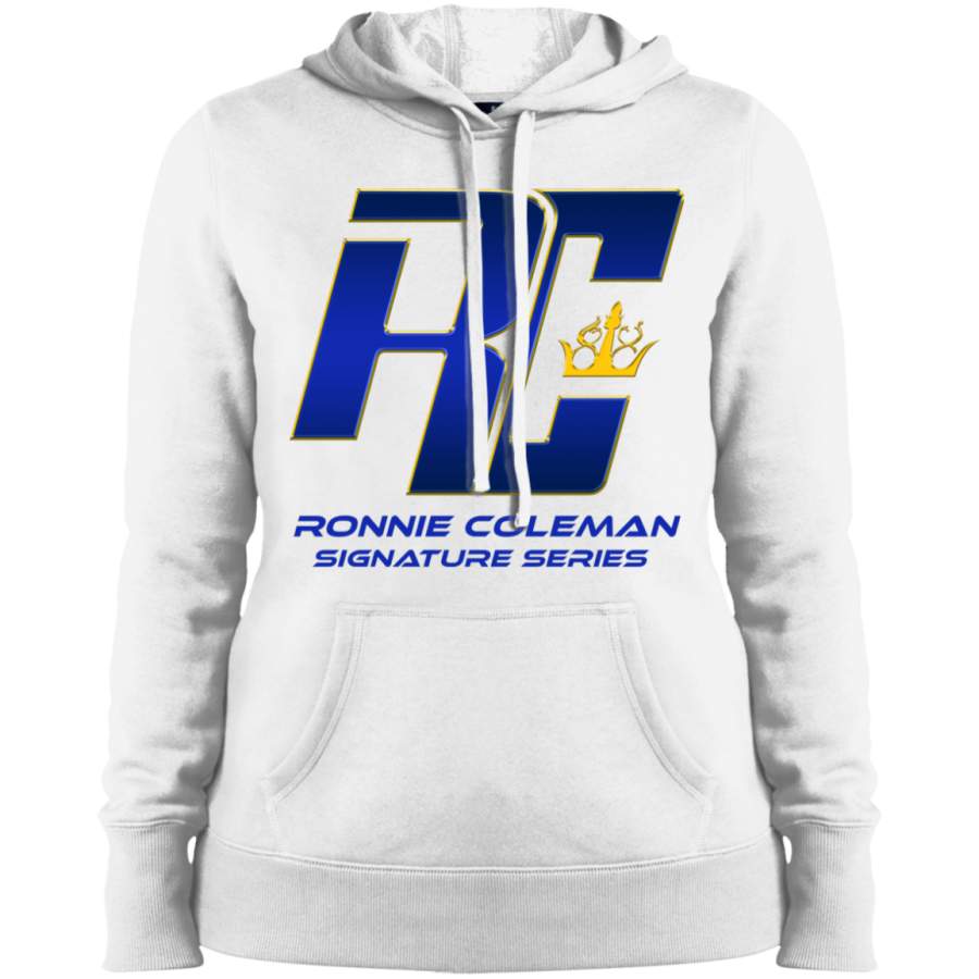 AGR Ronnie Coleman Logo Ladies’ Pullover Hooded Sweatshirt