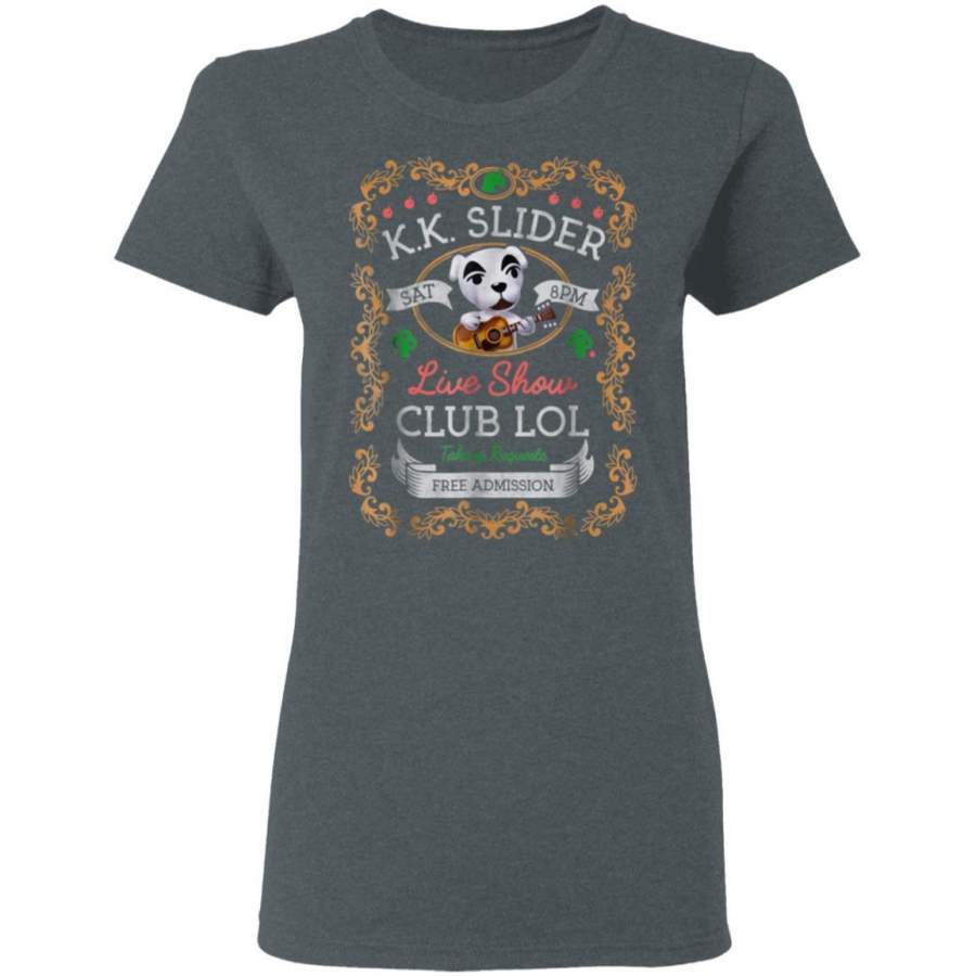 Animal Crossing KK Slider Live Show Poster Graphic Women T-Shirt