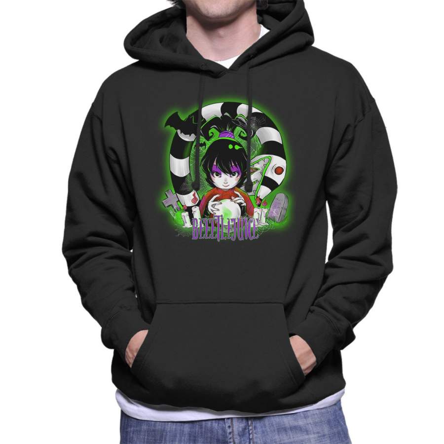 Beetlejuice Snake Men’s Hooded Sweatshirt