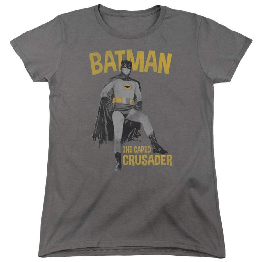 Batman – Classic TV Series Caped Crusader Women’s T-Shirt