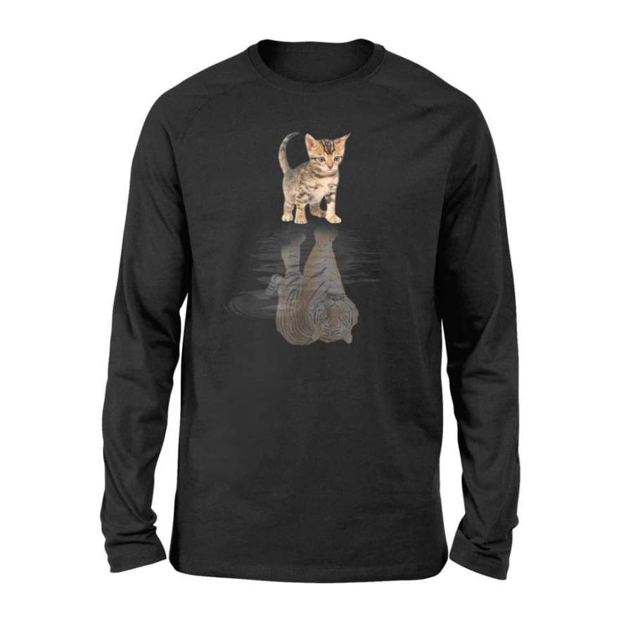 BENGAL CAT SHADOW BENGAL TIGER SHIRT – Standard Long Sleeve