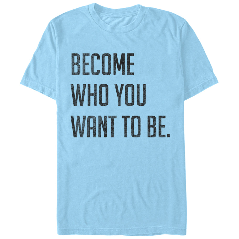 Chin Up Women’S Become Who You Want To Be  Boyfriend Tee