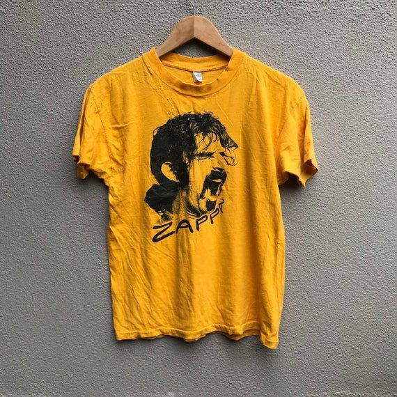 Vintage Rare 70S Frank Zappa Rock Shirt