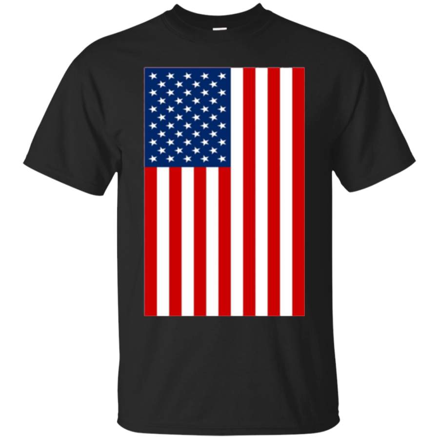 AGR American Flag Shirt Stars And Stripes Patriotic T-shirt Tee