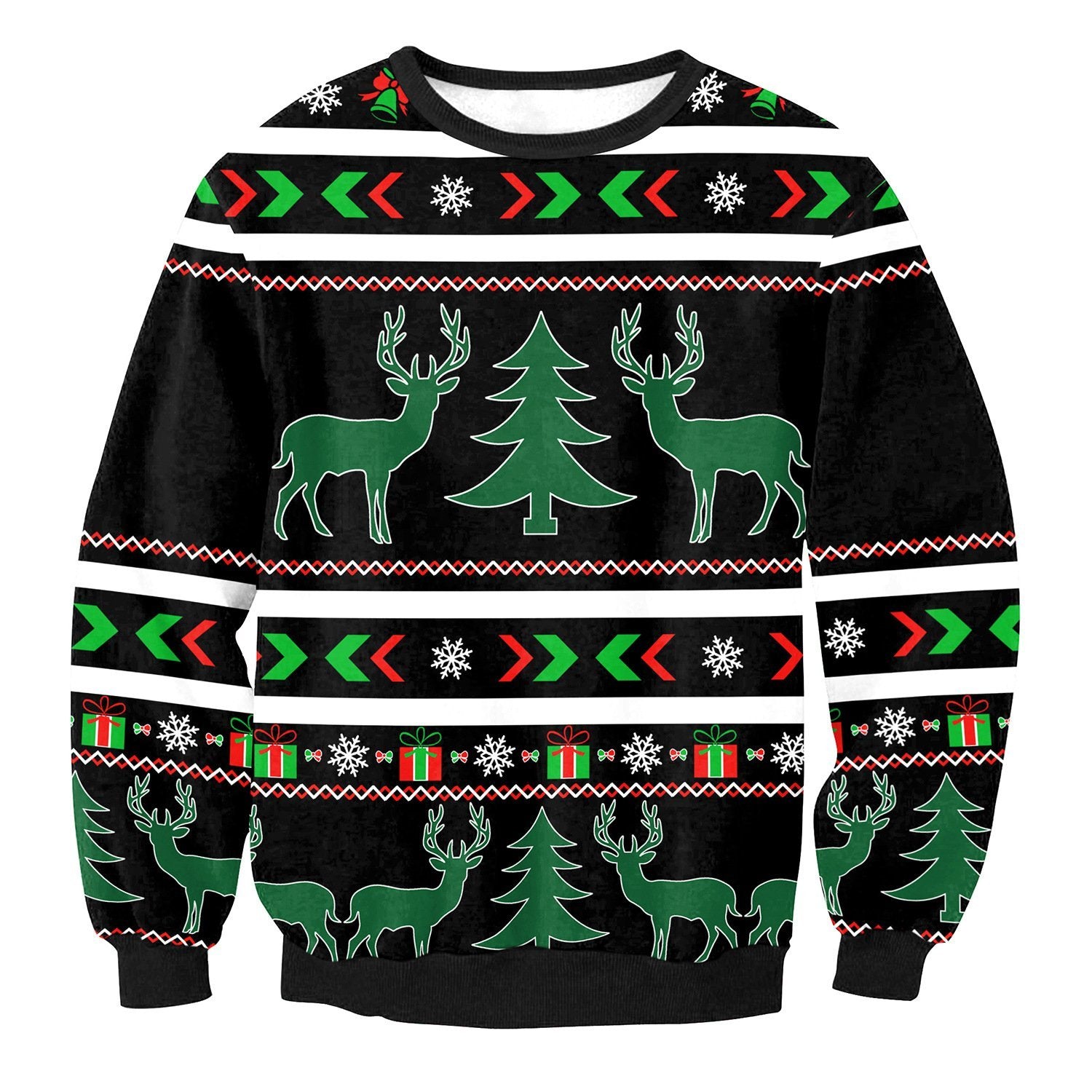 Deer Ugly Christmas Sweater | For Men & Women | Adult | Us6256