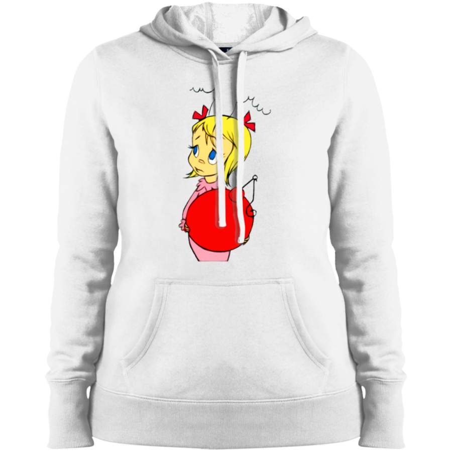 AGR Cindy Lou Who Ladies’ Pullover Hooded Sweatshirt