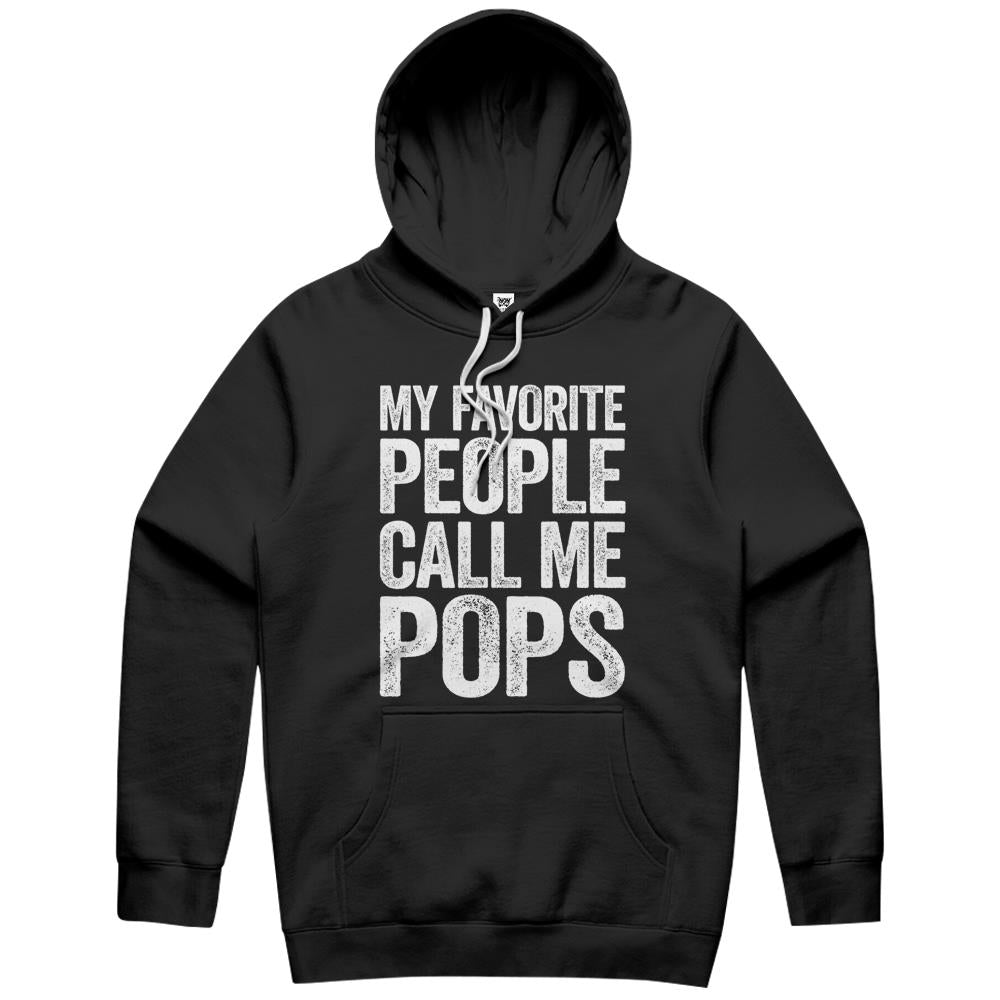 Mens My Favorite People Call Me Pops Hoodie