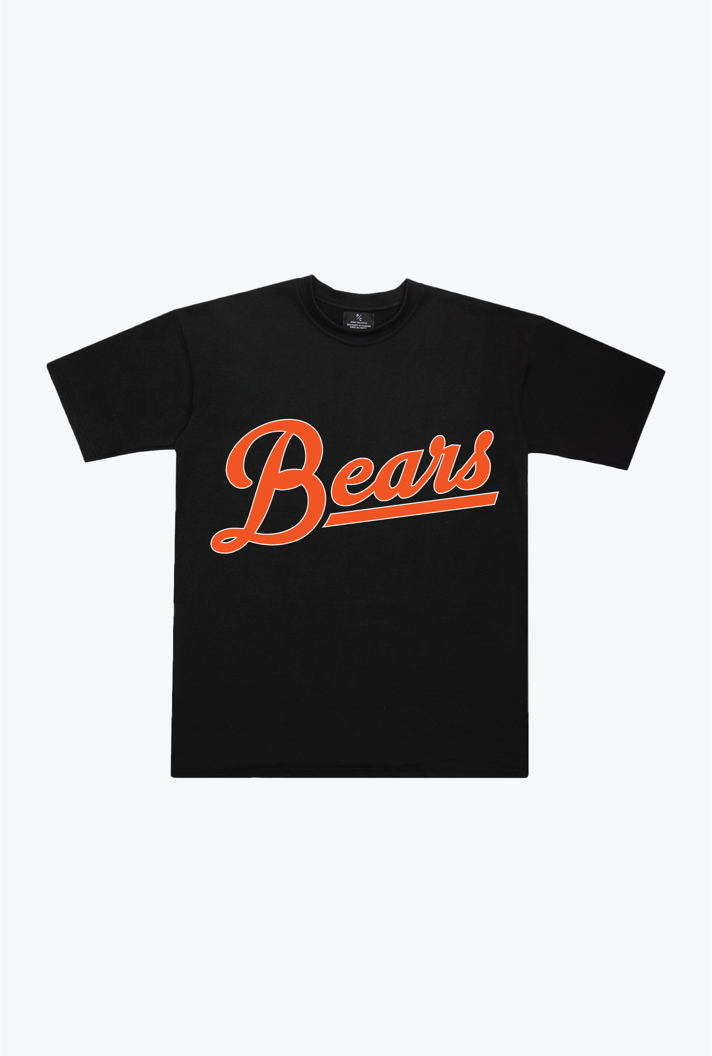 Chicago Bears Heavyweight T-Shirt – Black