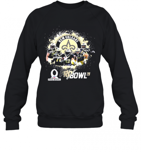 New Orleans Saints Football Team Signatures Sweatshirt