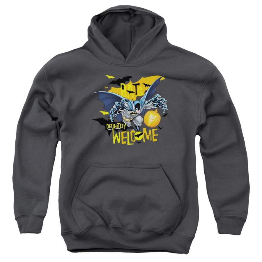 Batman – Bats Welcome Youth Pull Over Hoodie