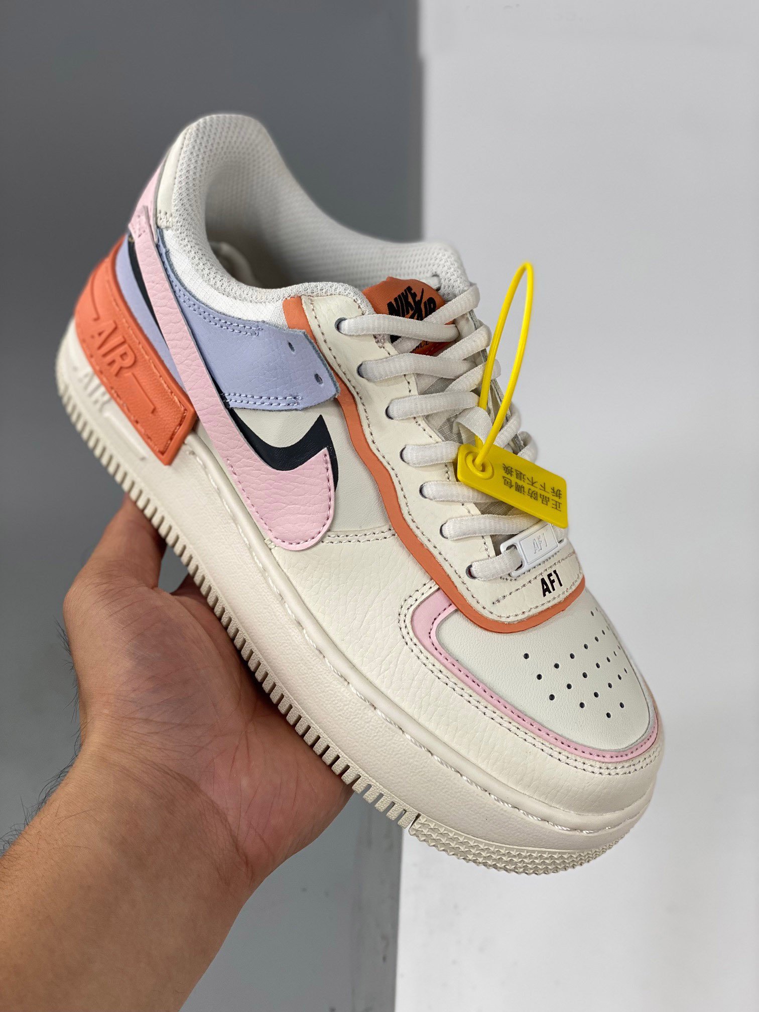 Nike Air Force 1 Shadow SailPink Glaze-Orange Chalk 5340020