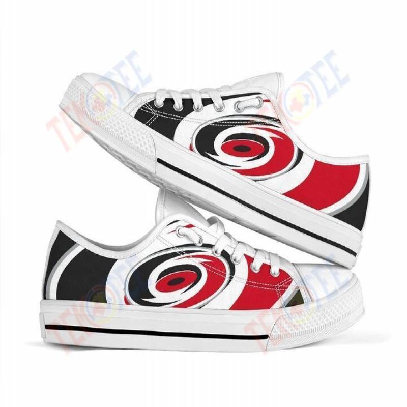 Mens Womens Carolina Hurricanes Low Top Shoes Custom Print Footwear Converse Sneakers TMT914