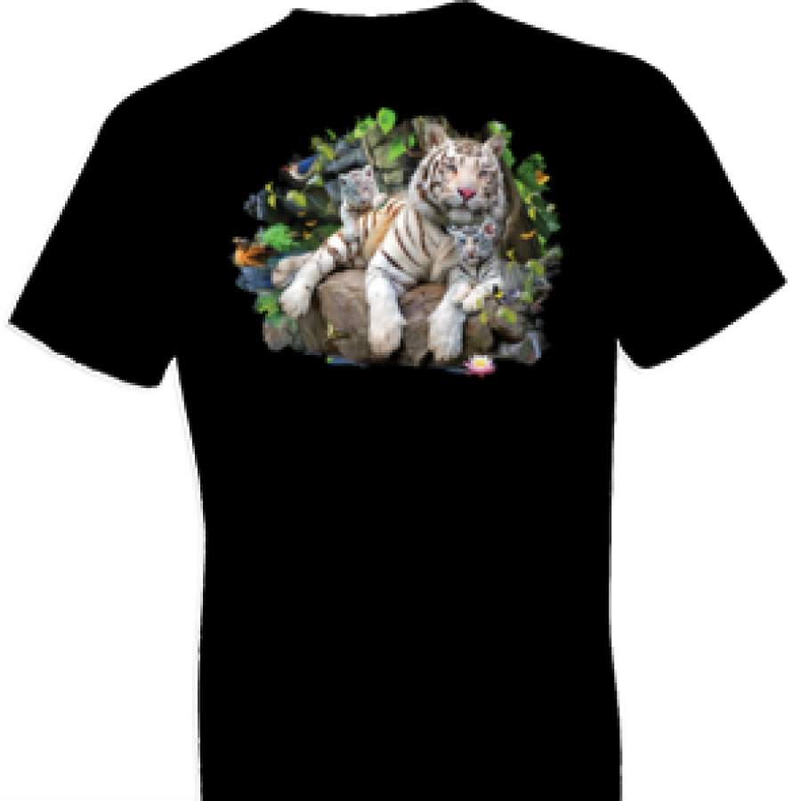 White Tiger Family Tshirt