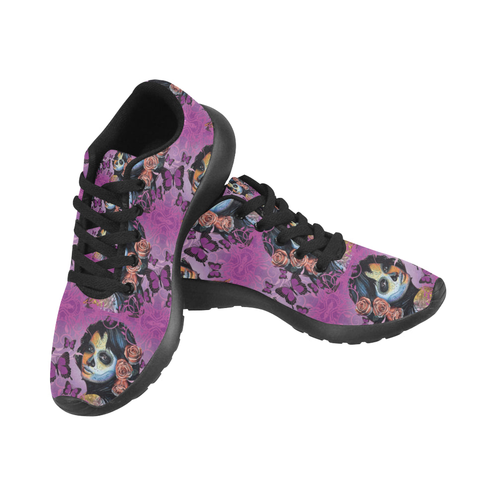 Sugar Skull Candy V1 Black Sneakers Size 13-15 for Men