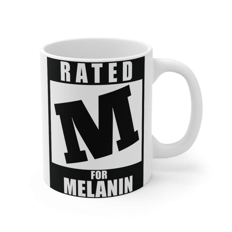 Rated M For Melanin Mug