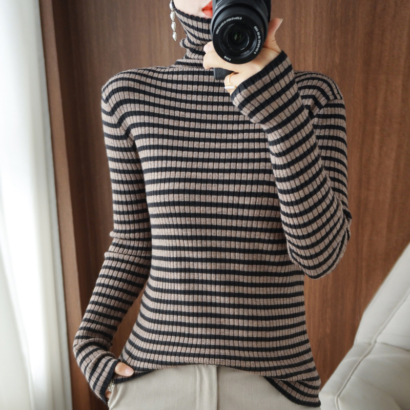 2022 Women’s Cashmere Sweater Turtleneck Women’s Sweater Autumn Winter Top Slim Women’s Pullover Knit Sweater Pullover Warm alx