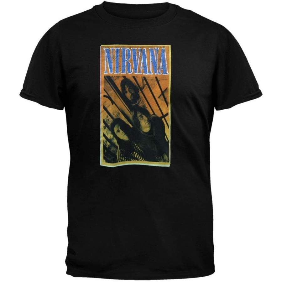 Nirvana – Orange Photo T-Shirt