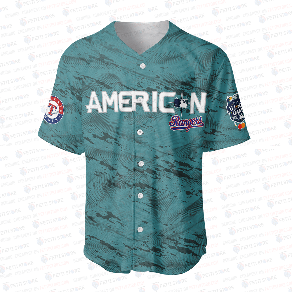 Texas Rangers All-Star Game Custom Name Baseball Jersey